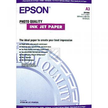 EPSON Photo Papier A3 105 g/qm Inkjet weiss