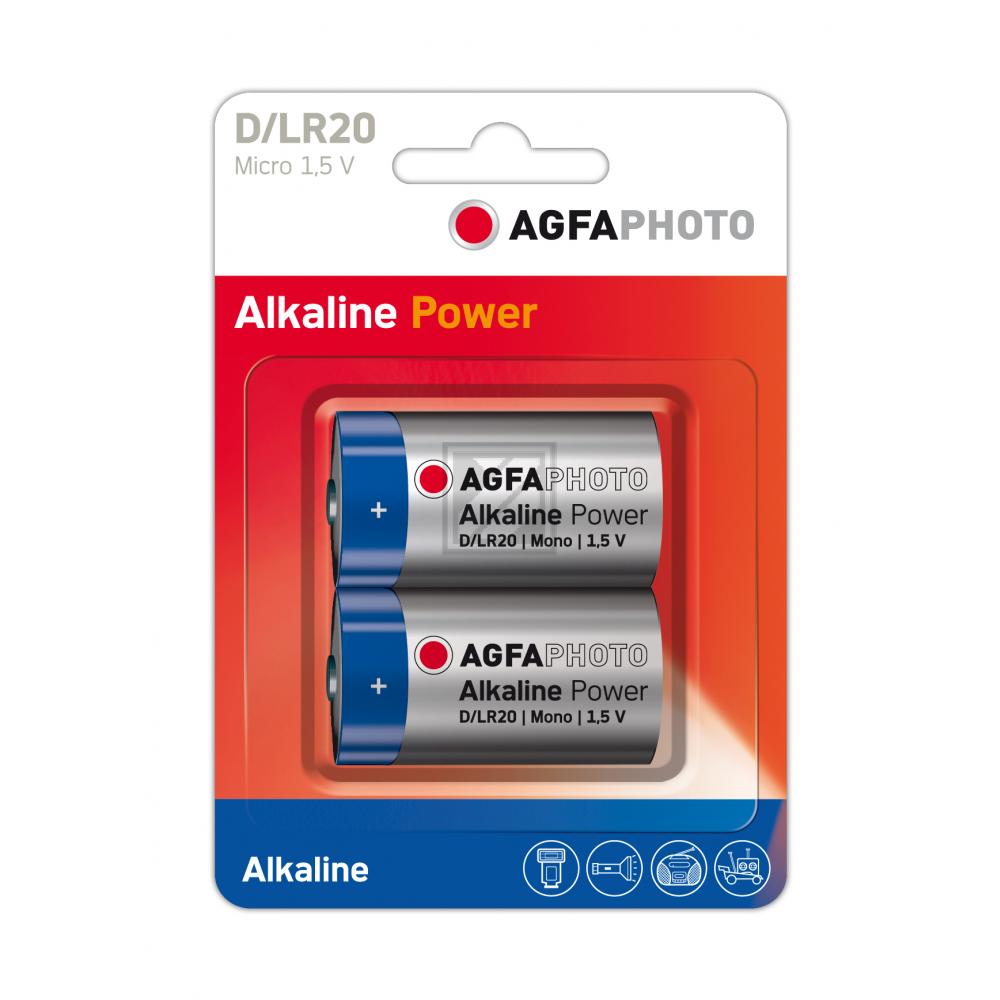 Agfaphoto Mono D Batt(2) LR20 High Quality Alkaline