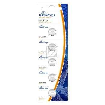 MediaRange Lithium Knopfzelle CR1220 3 V 5er-Pack