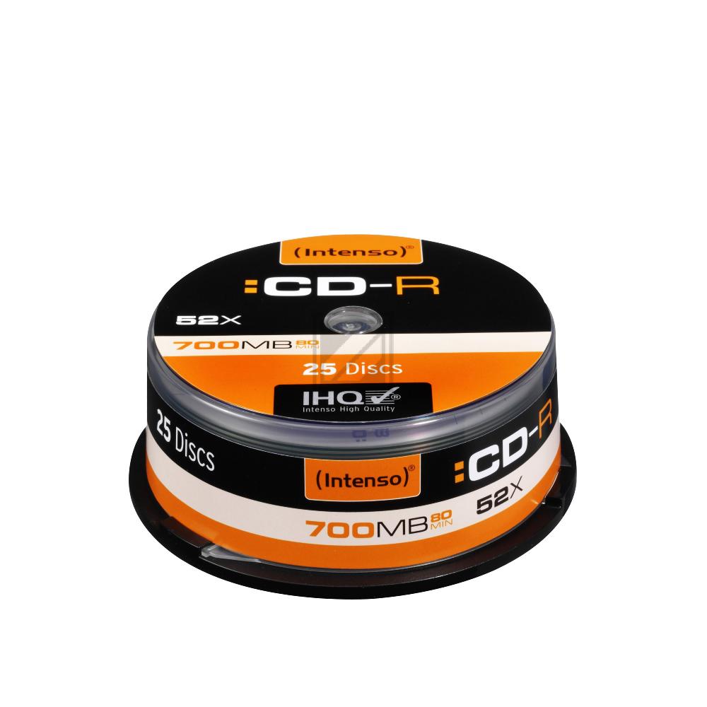 Intenso CD-R 700 MB 52 x (25) Spindel