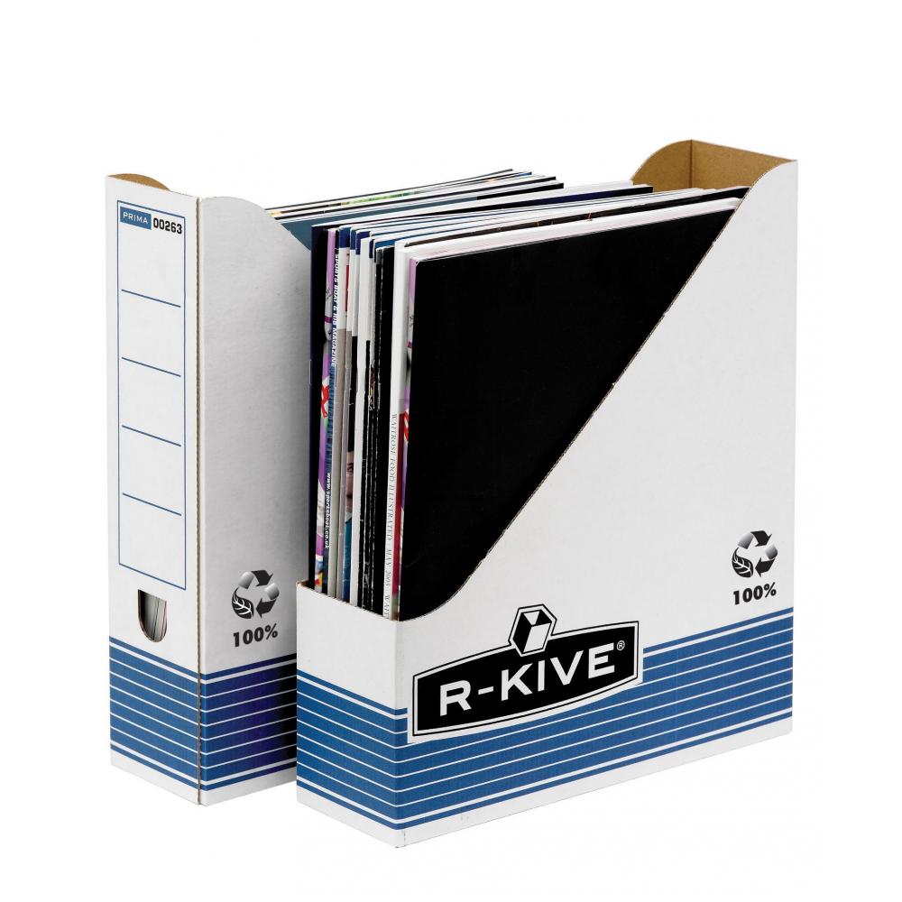 Fellowes Stehsammler R-Kive Prima blau/weiß 80 x 312 x 259 mm