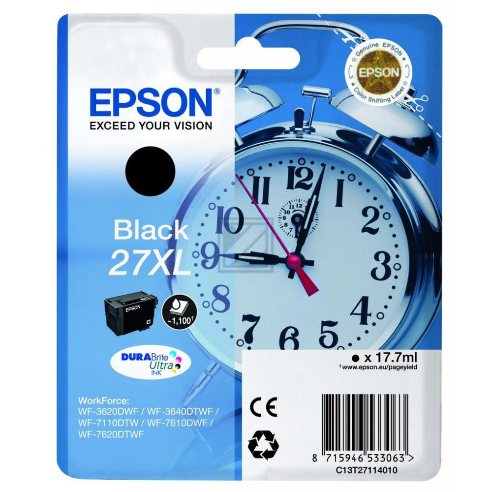 Epson Tinte schwarz HC T2711