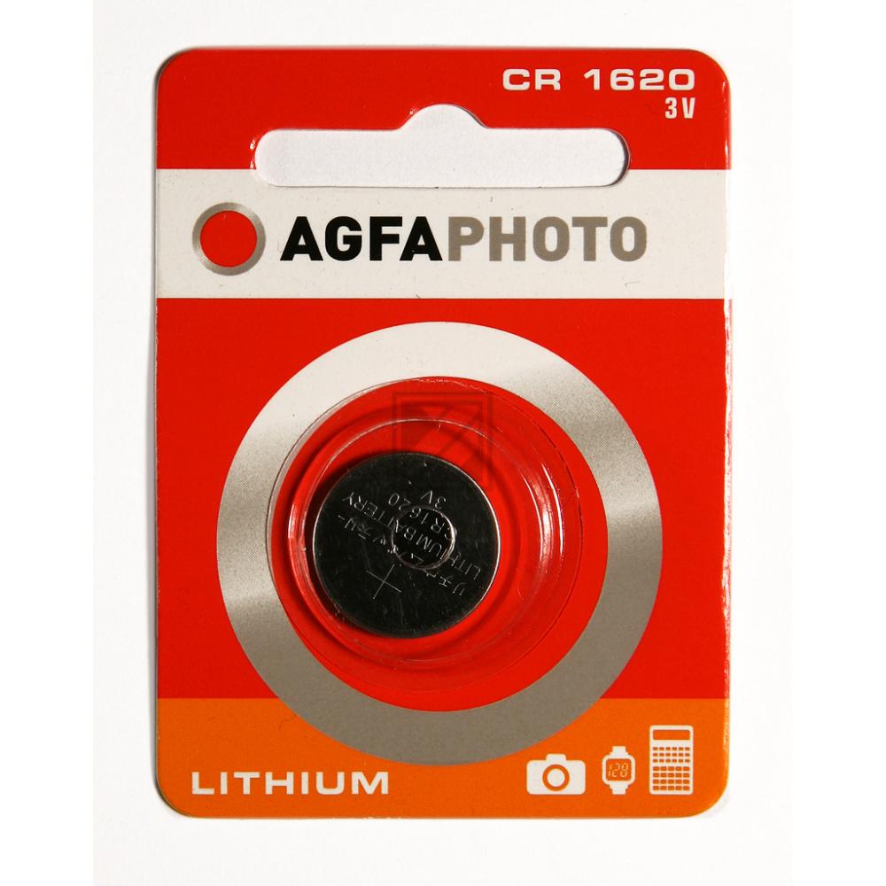 Agfaphoto Lithium-Coin-Cell CR1620 3V